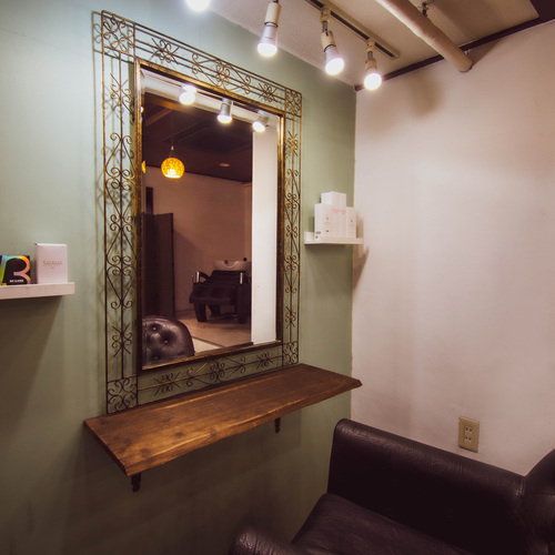 美容室の店内の写真１