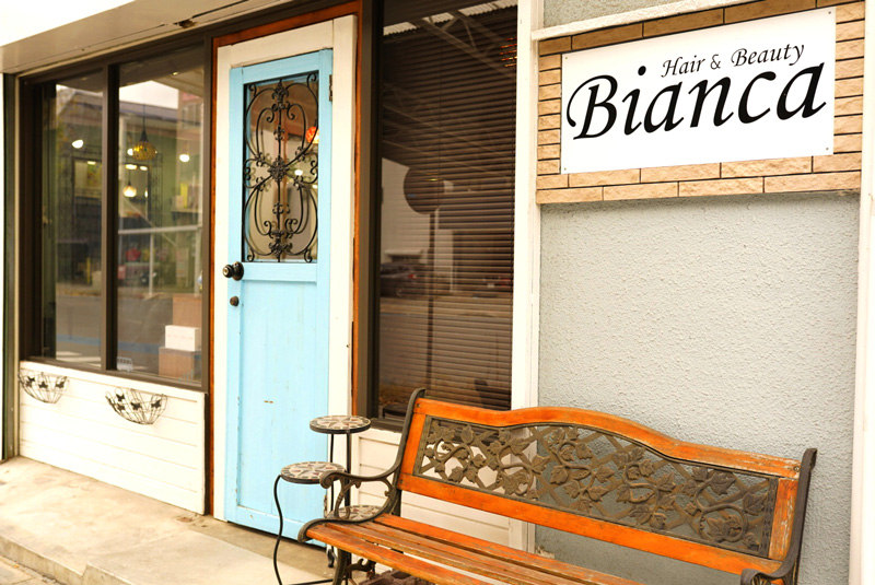 宇都宮の美容室bianca店舗画像